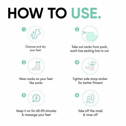 The Pure Glow™ Exfoliating Foot Peel